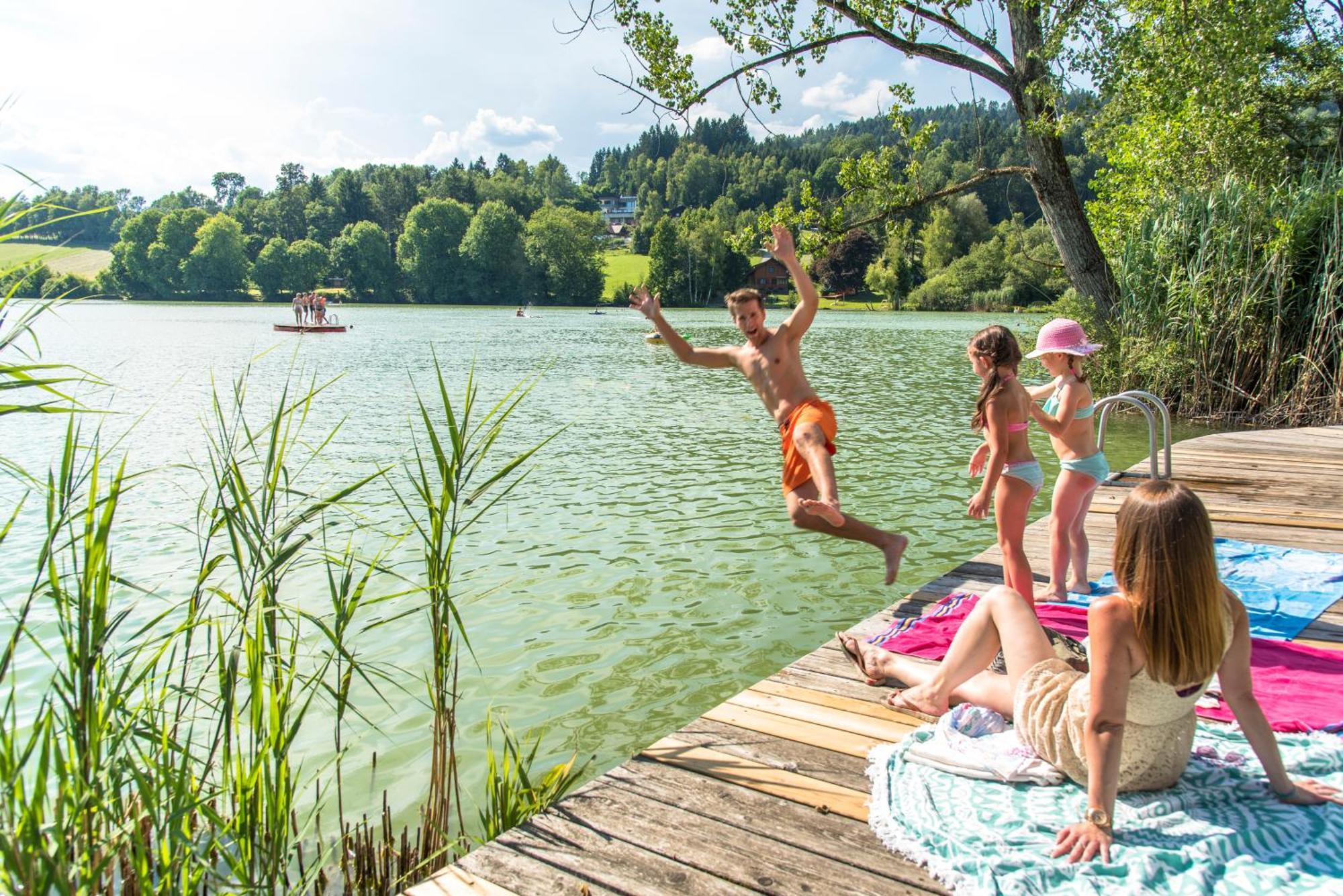 Feriendorf Am Maltschacher See Feldkirchen In Kaernten Bagian luar foto