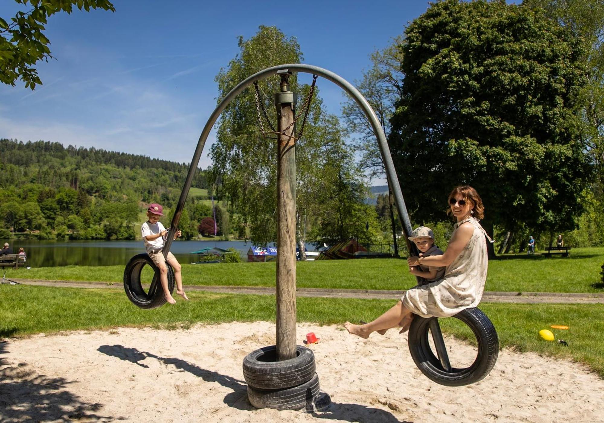 Feriendorf Am Maltschacher See Feldkirchen In Kaernten Bagian luar foto
